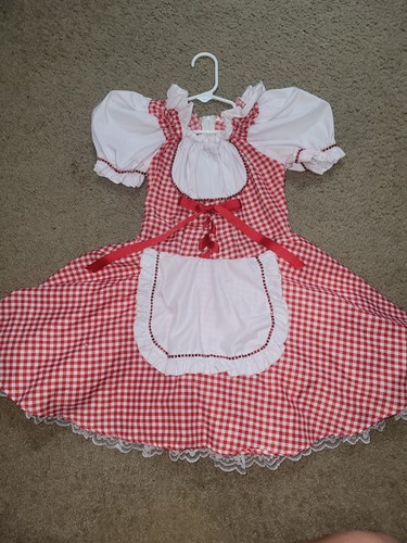 Girls handmade little - little, red
