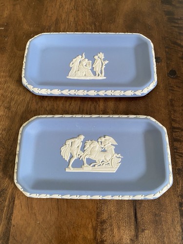 Wedge wood blue oblong - 2x,