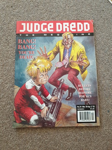 Judge dredd megazine - judge,