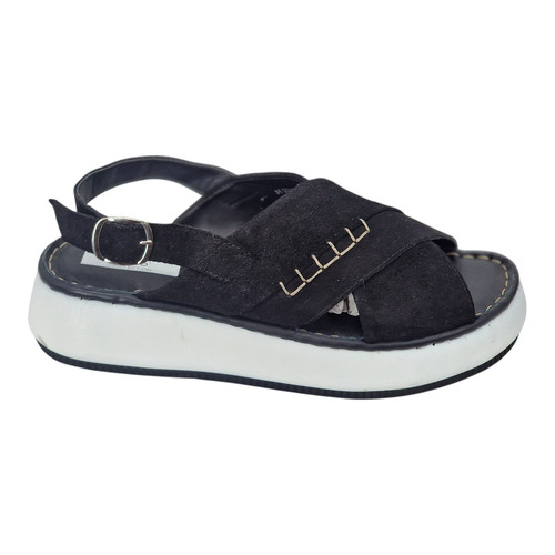 Suede crossover flatform - m&s,