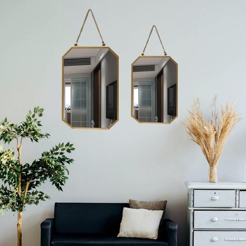 Gold vanity mirror - gold,