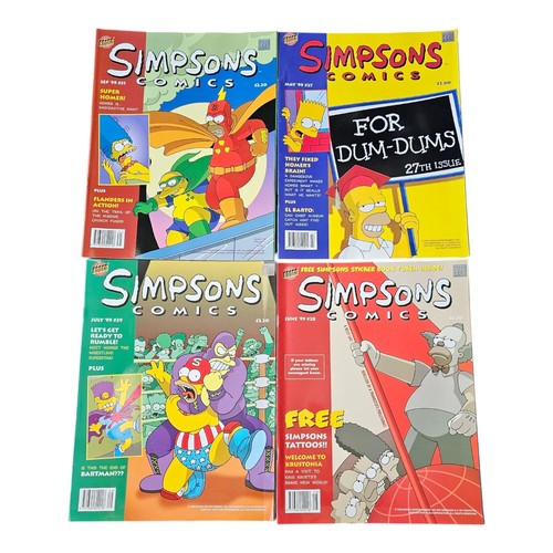 Simpsons comics issues - x, 4