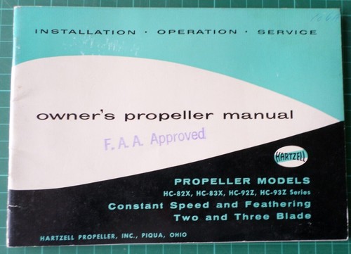 Hartzell propeller brochure - brochure, 38