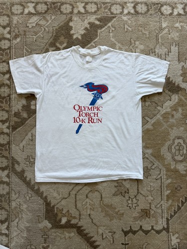 Vintage olympic torch 10k run - olympic,