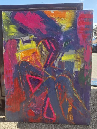 Large contemporary mix - large, media