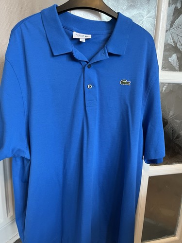 Blue lacoste polo shirt fr9 - fr9, us