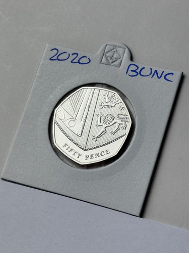2020 shield 50p uncirculated - shield,