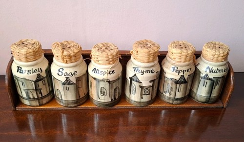 Vintage ceramic spice - vintage,