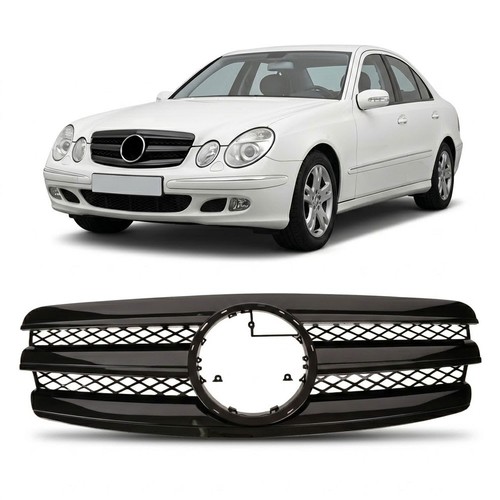 Front grille gloss - gloss, black