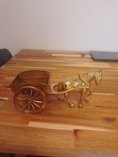 Vintage solid brass shire - solid,