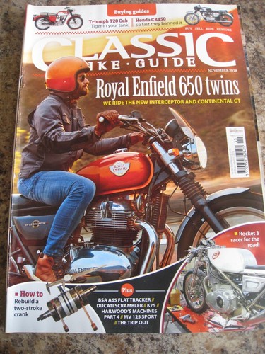 Classic bike guide nov - classic, 2018