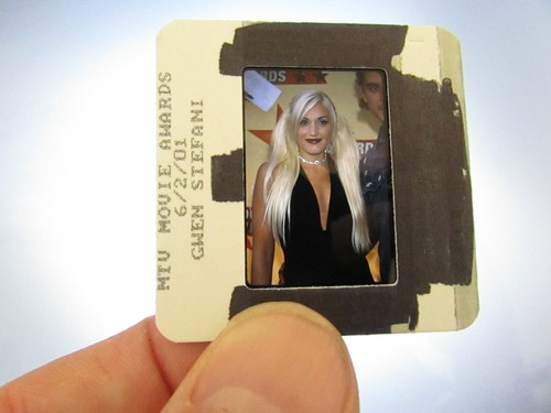Original press photo slide - press,