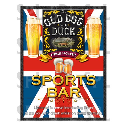 Dog and duck sports - sports, bar