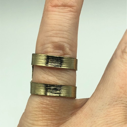 Wrap ring gold tone - ring,