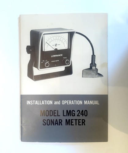 Vintage lowrance manual - lowrance,