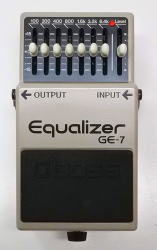 Boss equalizer guitar - boss, ge-7