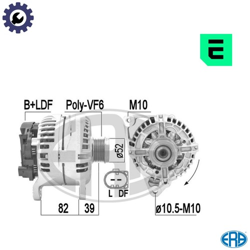 Alternator 209414a for porsche - alternator,