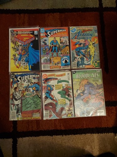 Lot superman comics - of,
