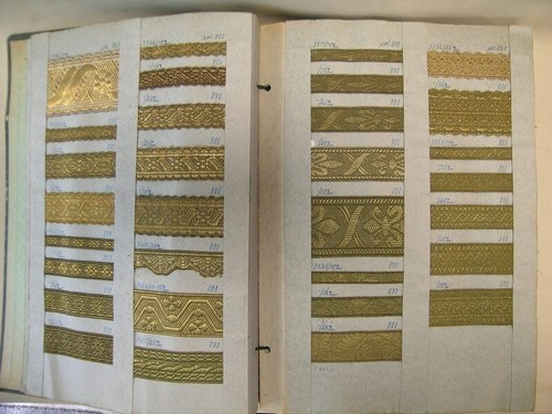Antique sample book catalog