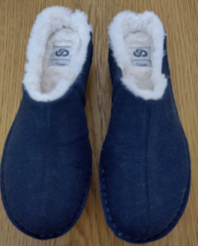 Clarks cloudsteppers navy felt - clarks,