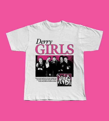 Derry girls shirt 90s - t-shirt,