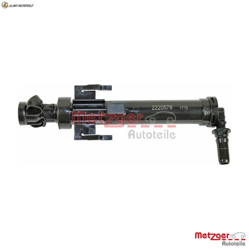 Wash fluid nozzle headlight - nozzle,