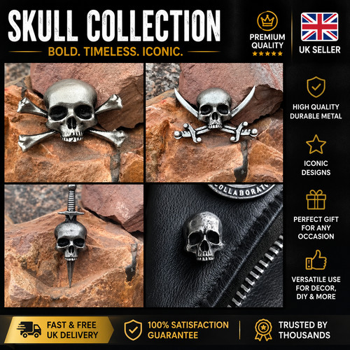 Gothic skull crossbones - gothic,