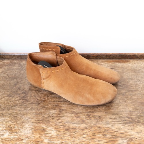 Tan suede ankle boots - tan, toast