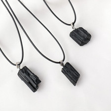 Natural black tourmaline - natural,