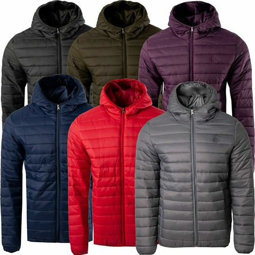 Soul star mens quilted jacket - star,