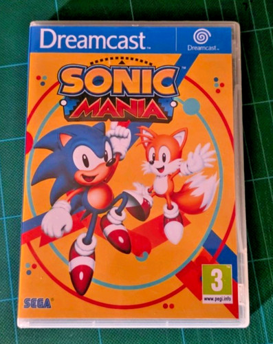 Sonic mania sega dreamcast - mania, on