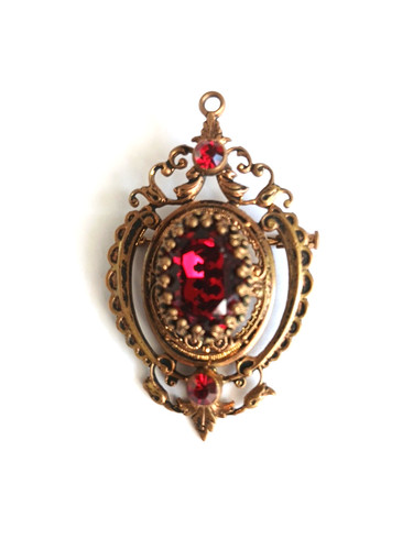 Old vintage french red - old,