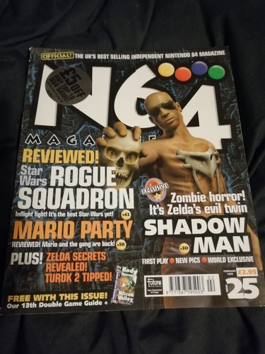 N64 magazine issue - magazine, 25