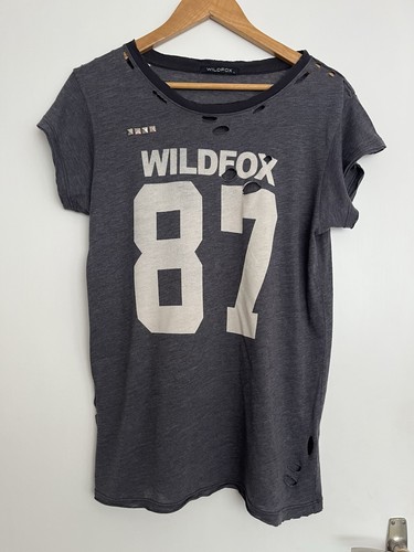 Wildfox distressed shirt y2k - t,