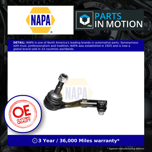 Tie track rod - track, end