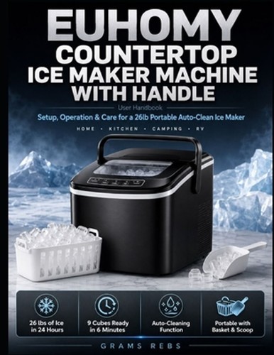 Euhomy countertop ice maker - euhomy,