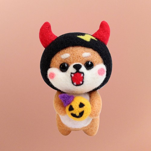 Wool felting doll for - doll,