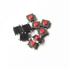 20x SMD Tactile Push Red Button Small Momentary Switch 4 Pins
