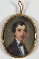 Antique Miniature Portrait
