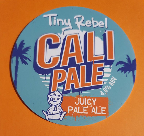 Tiny rebel brewery cali - rebel, pale