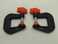 Pair of mini G-clamps 25mm