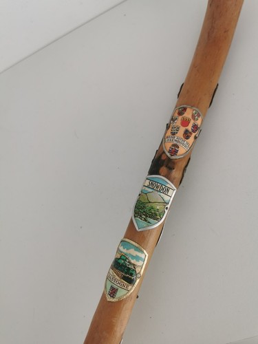 Vintage wooden hiking walking - hiking,