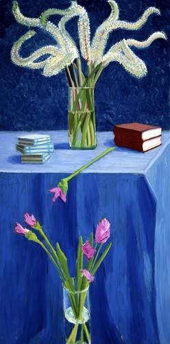 David hockney two vases - hockney,