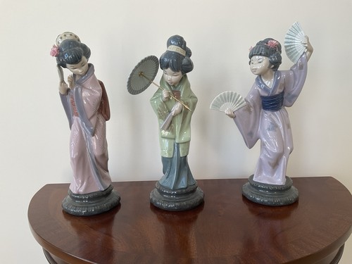 Lladro japanese figurines - lladro,