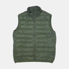 Barbour Gilet / Size L / Mid-Length / Mens / Green / Polyester