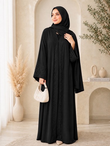 Open abaya - open,