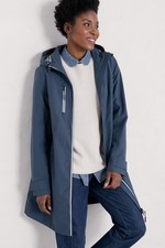 Seasalt Women's Regular Coverack Waterproof Coat Midnight