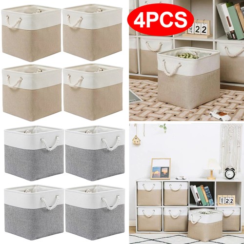 Pack canvas storage boxes - 4,