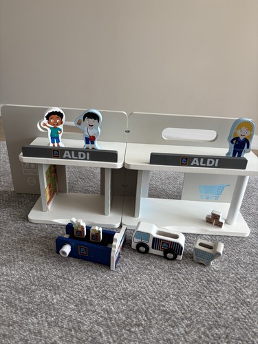 Aldi wooden toys shop - aldi, little