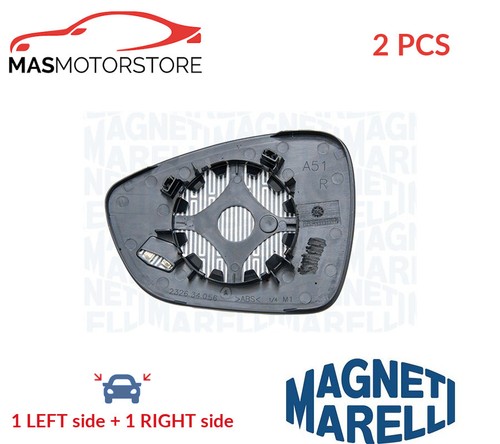 Rear view mirror glass - rear, pair